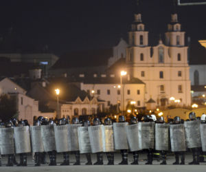 Demonstracje po wyborach na Białorusi