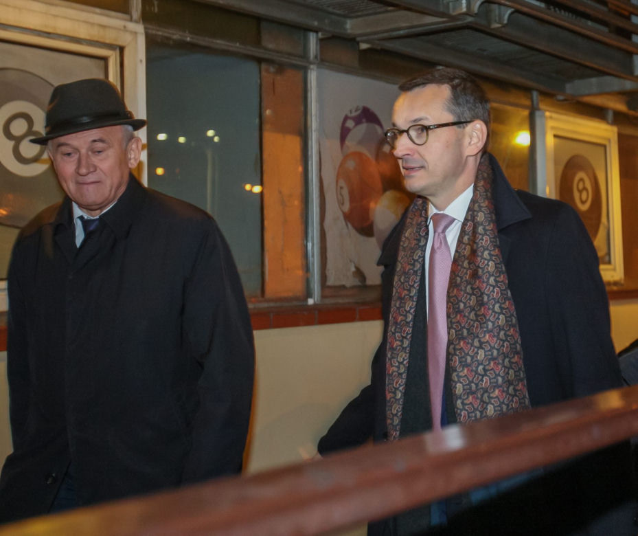 Nadzwyczajna narada w siedzibie PIS w sprawie KNF