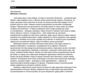 Matura 2026 polski arkusz CKE