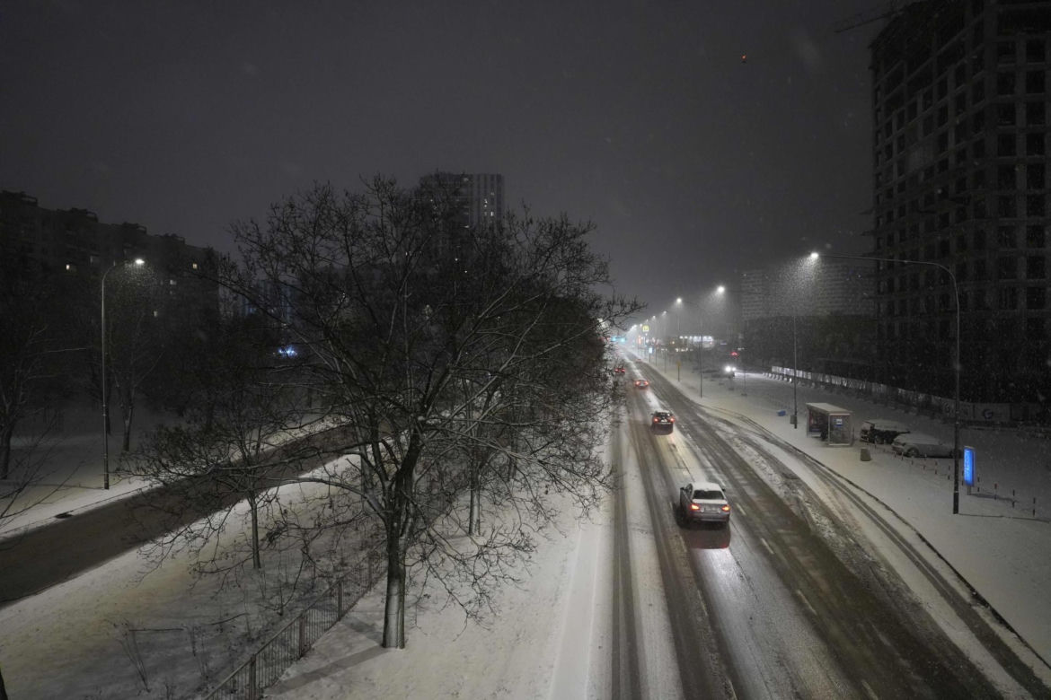 Warszawa pod śniegiem. Tak wygląda zasypana stolica 