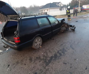 Kierowca nie ustąpił pierwszeństwa. 