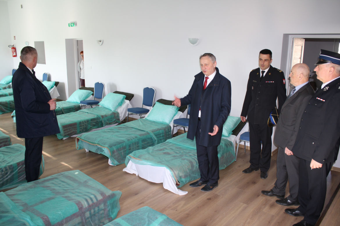 Strażnice OSP w Tychowie Nowym i Mircu posłużą jako schronienie dla uchodźców