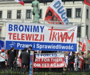 manifestacja pis telewizja trwam