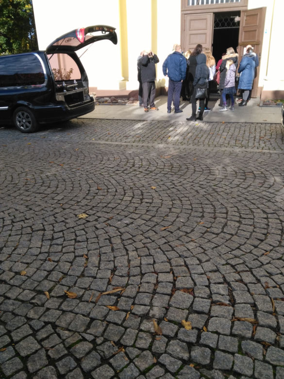Pogrzeb Grzegorza, ratownika medycznego z Bydgoszczy