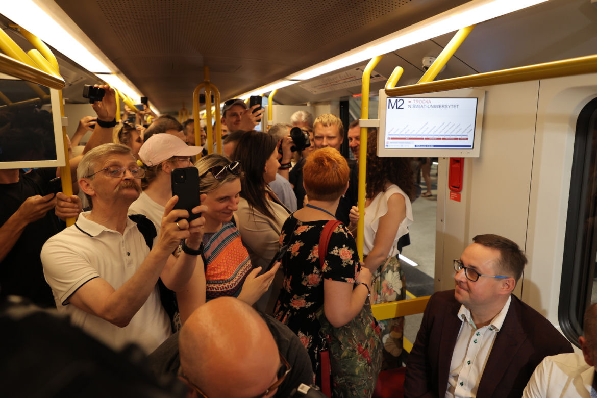 Metro na Bemowie już jeździ! Mieszkańcy nie ukrywają radości