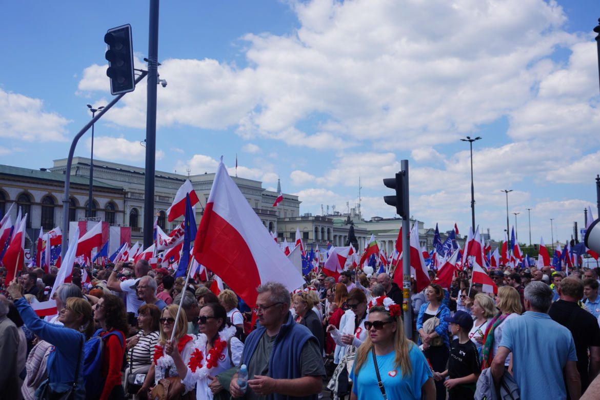 "Wielki Marsz Patriotów" Rafała Trzaskowskiego w Warszawie 25.05.2025