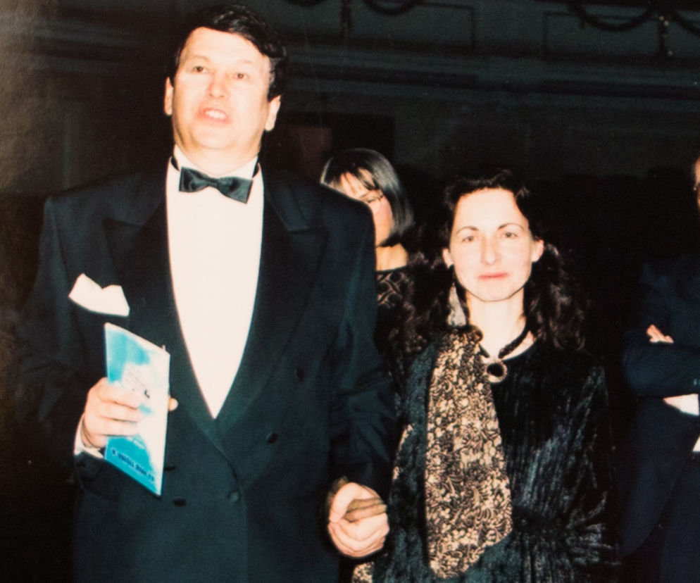 Bogusław Kaczyński z żoną
