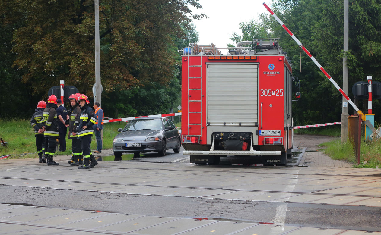 Zginął na przejeździe kolejowym