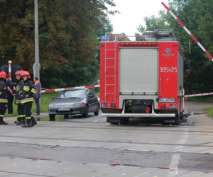 Zginął na przejeździe kolejowym