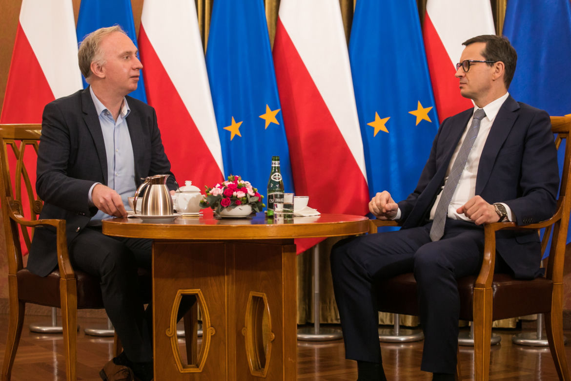 Mateusz Morawiecki o inflacji, kryzysie na granicy i sytuacji pandemicznej 
