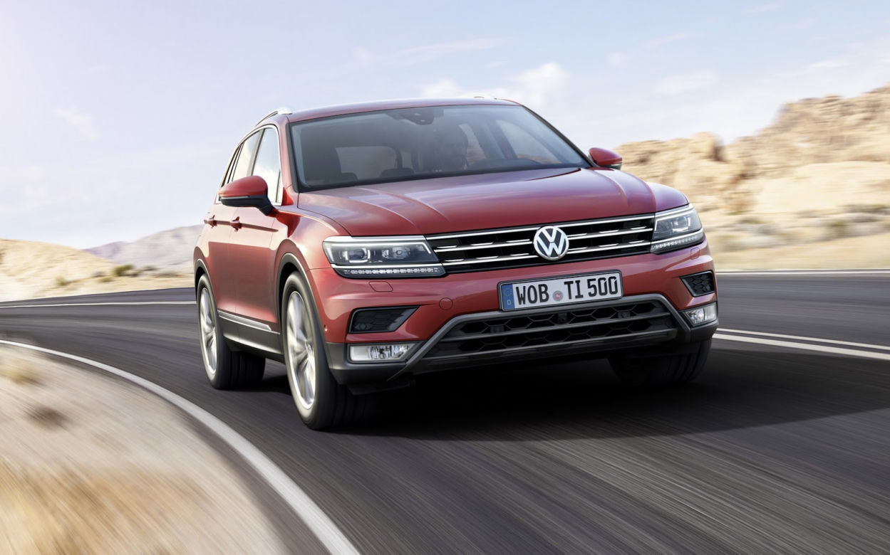 2016 Volkswagen Tiguan druga generacja 