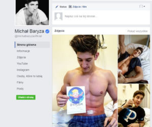 Michał Baryza w szpitalu