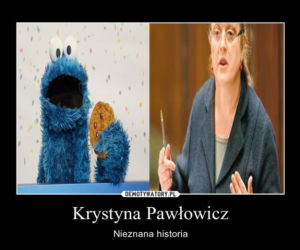 Krystyna Pawłowicz je w Sejmie MEMY