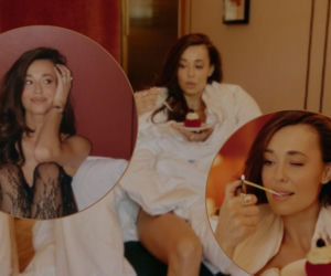 Walentynkowy ogień u Izy Krzan! W 31. urodziny została… jedynie w koronkowych rajstopach