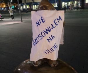 Krasnale mówią NIE! Andrzejowi Dudzie. Niezwykły happening