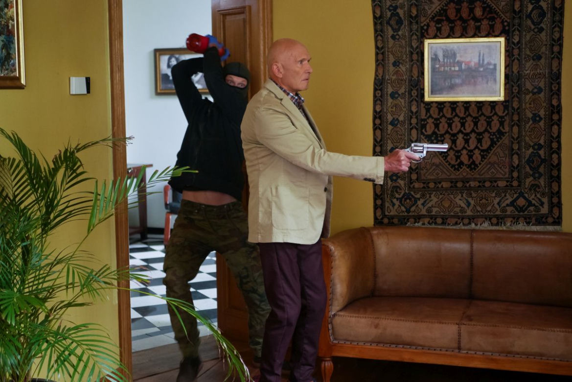 Pierwsza miłość. Edward (Marek Siudym), Igor (Piotr Trojan)