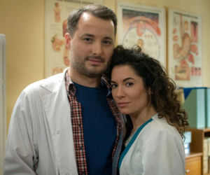 	Pierwsza miłość. Bartek (Rafał Kwietniewski), Paulina (Julia Pogrebińska)