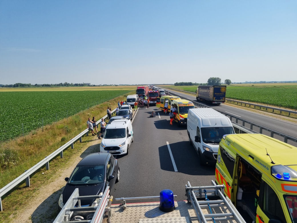 Wypadek rodziny z Włocławka na Węgrzech