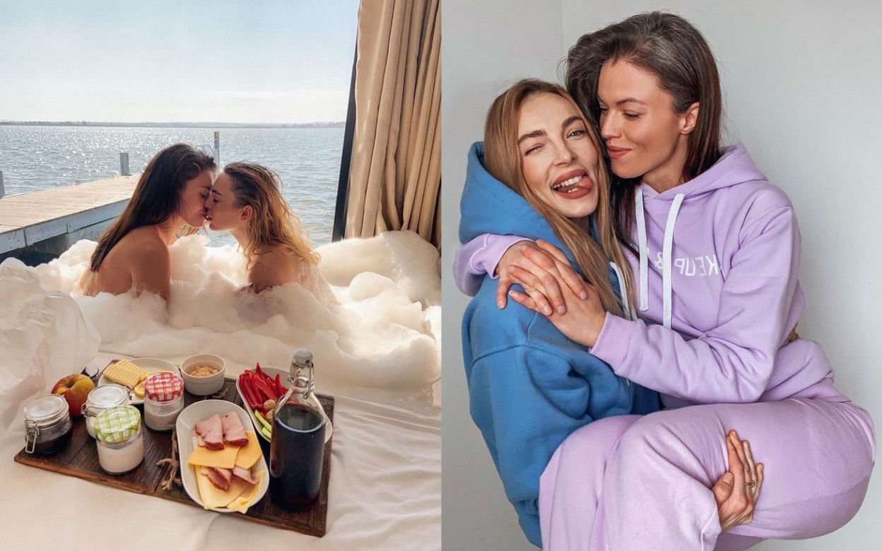 Karolina Brzuszczyńska i Agnieszka Skrzeczkowska