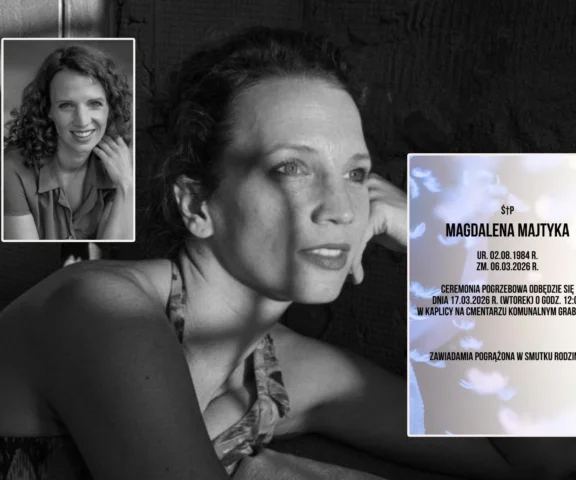 Mąż Magdaleny Majtyki podał szczegóły pogrzebu. Tajemnica daty w nekrologu