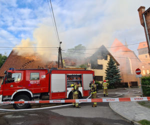 Tragedia w Nowym Stawie! W pożarze plebanii zginął ksiądz