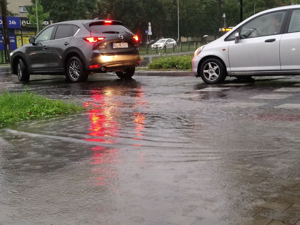 Potężna burza przeszła nad Krakowem