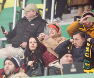 GKS Katowice - Pogoń Szczecin, zdjęcia kibiców i zawodników z meczu 17. kolejki PKO BP Ekstraklasy