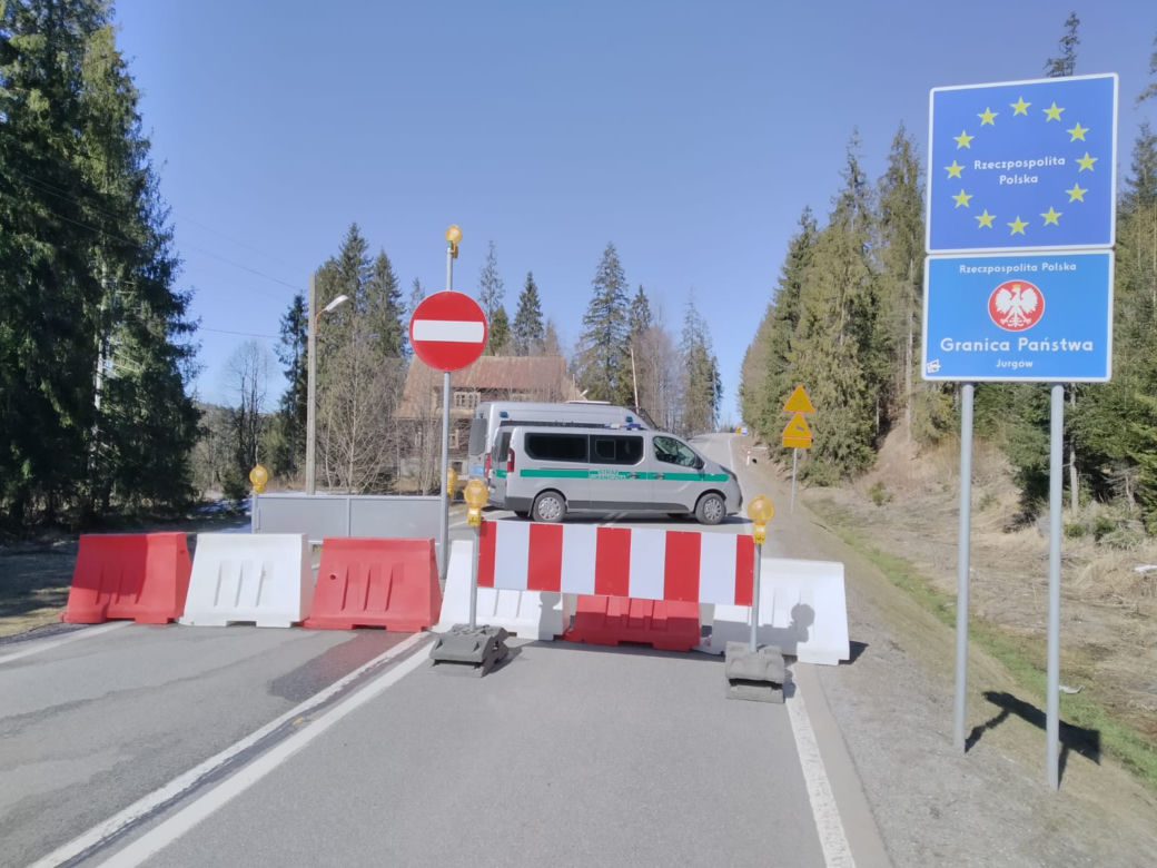 Tak wygląda granica polsko-słowacka w Małopolsce