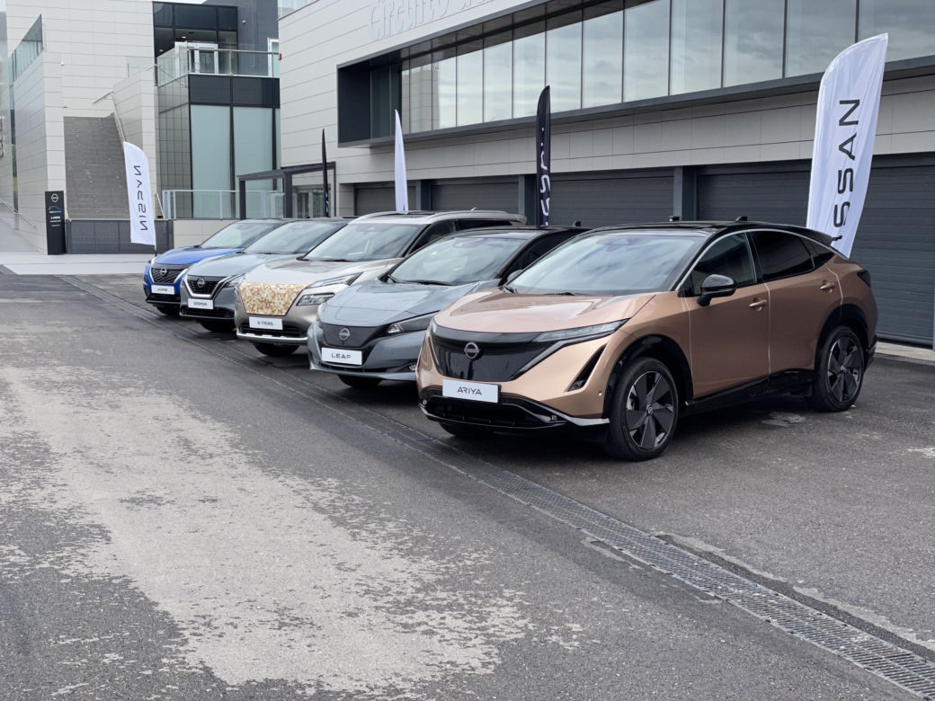 Nissan Ariya - pierwsze jazdy 