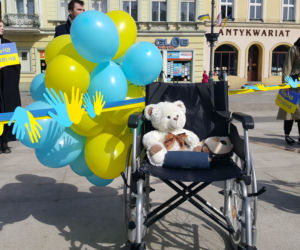 Bydgoszczanie oddali hołd bezbronnym ofiarom rosyjskiej inwazji 