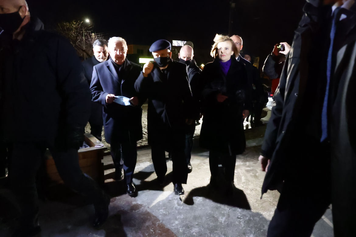 Jarosław Kaczyński w Starachowicach