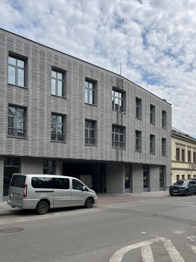 Fabryka koronek i trykotaży na Dąbrowskiego 16 w Krakowie