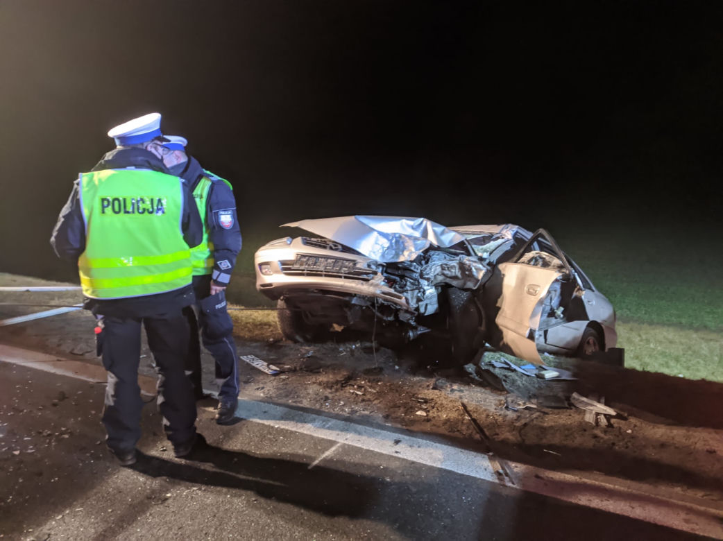 Makabra drogowa koło Turku. NIE ŻYJE jedna osoba