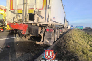 Śmiertelny wypadek na 152. kilometrze A4 pod Wrocławiem