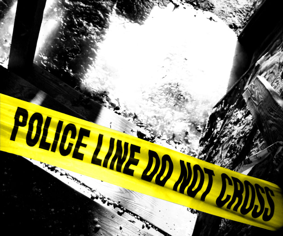 Police line