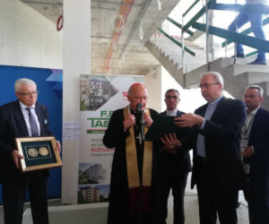 Wmurowanie kamienia węgielnego pod budynek Multidyscyplinarnego Centrum Badawczego