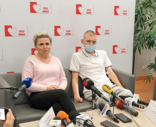 Kacpra prawie wykończyła grypa. Dostał nowe płuca i dzięki temu dożył do swojej "osiemnastki"