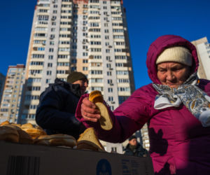 Kijów po rosyjskim ostrzale 3.02.2026