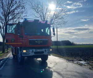 Interwencje Strażaków przy likwidacji szkód spowodowanych przez gwałtowny wiatr i burze
