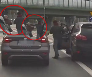 Kierowca Porsche zaatakował starszą kobietę. Damski bokser uciekł spod świateł