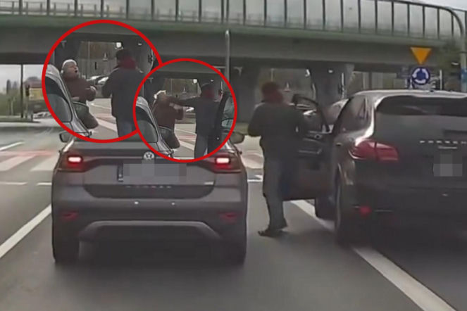 Pobił starszą kobietę i uciekł. Policja namierzyła kierowcę Porsche