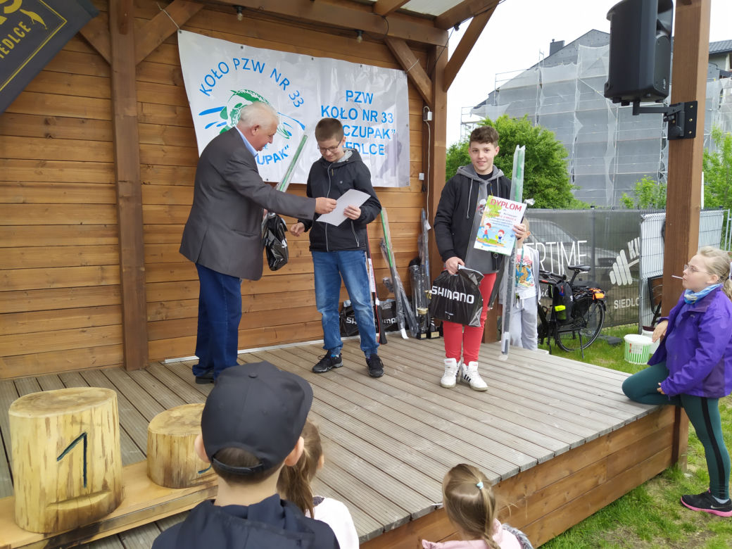 Fotorelacja z Pikniku Wędkarskiego z okazji Dnia Dziecka w Siedlcach i zawodów wędkarskich 29.05.2022