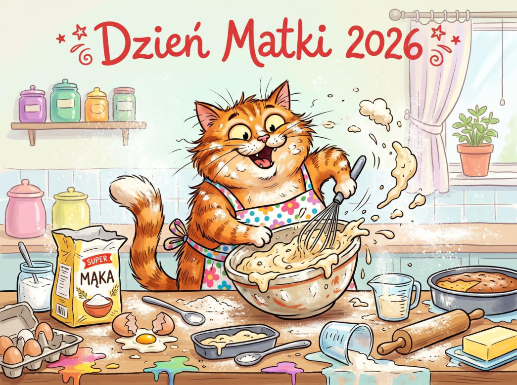 Śmieszna kartka na Dzień Matki