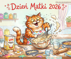 Śmieszna kartka na Dzień Matki