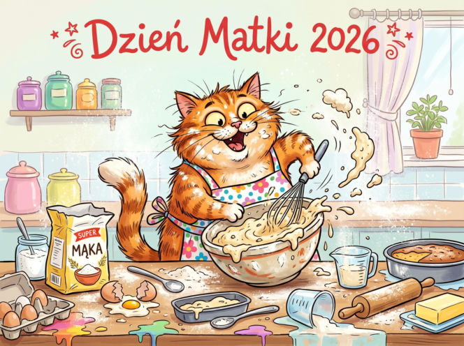 Śmieszna kartka na Dzień Matki