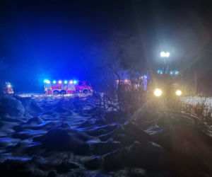 Julianka. Tragiczny pożar domu koło Michałowa. W płomieniach zginął mężczyzna