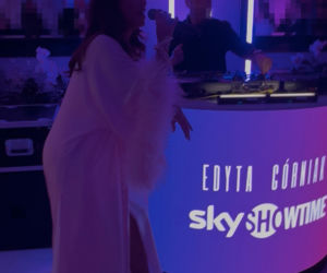 Edyta Górniak tańczyła w szlafroku i kapciach