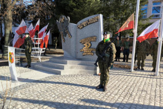Odsłonięcie pomnika