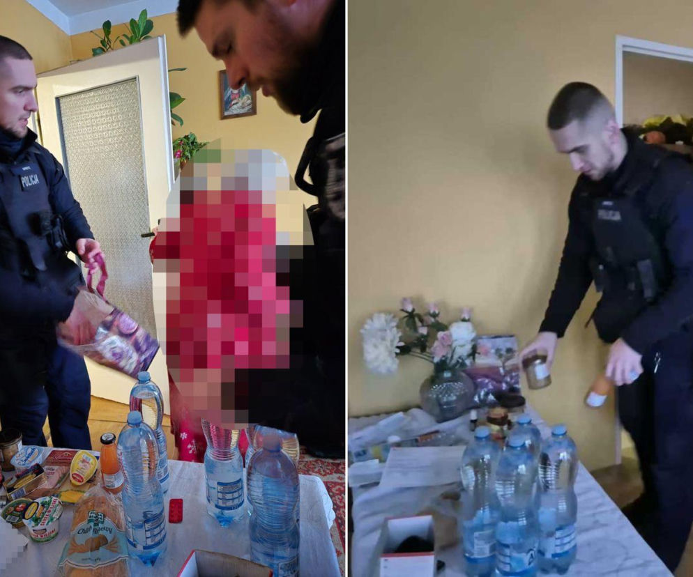 Wstrząsające odkrycie w Radomiu. Samotna seniorka nie miała co jeść. 80-latce pomogli policjanci