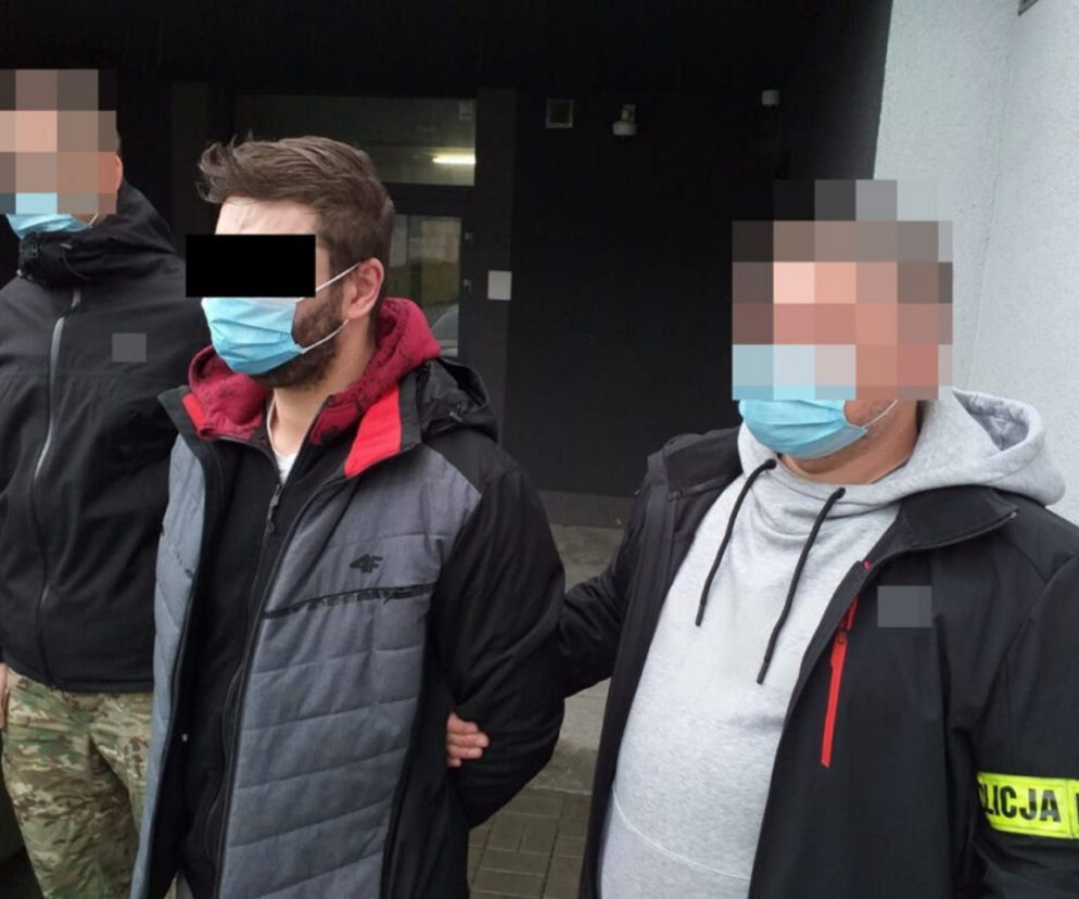 Syn byłego policjanta miała fabrykę narkotyków